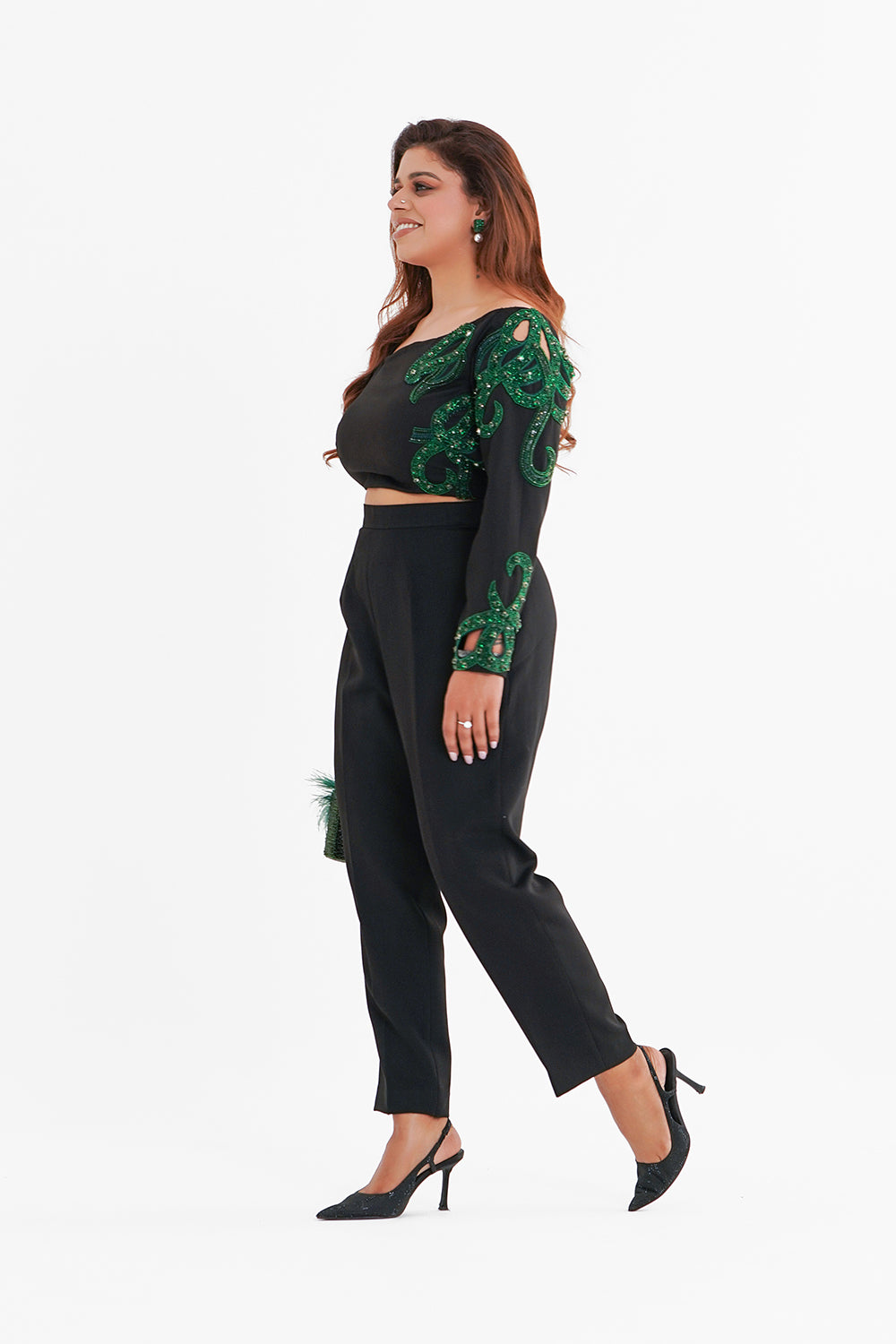 Emerald Sapphire Co-ord Set