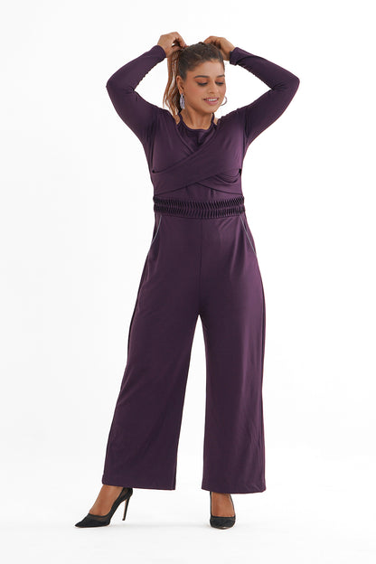 Violet Hosiery Jumpsuit